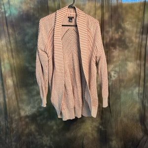RUE 21 pink knit-cardigan